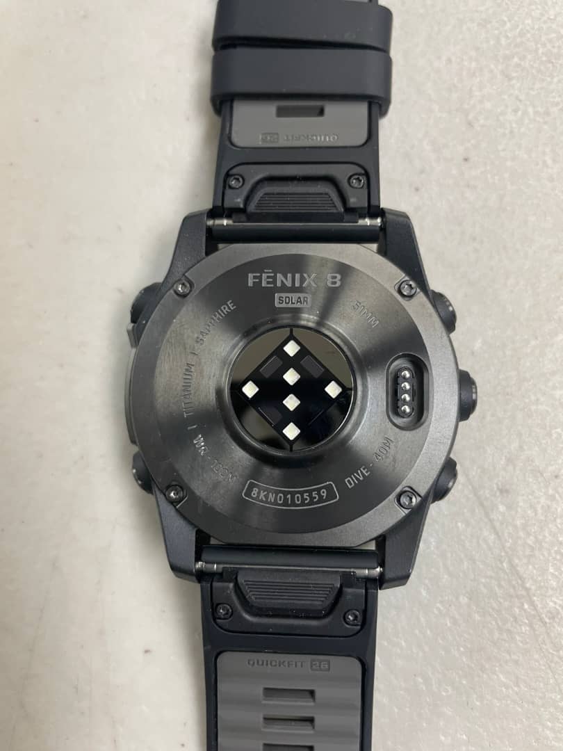 Garmin Fenix 8 Premium Multisport GPS Smartwatch Solar Sapphire 51mm NYHET